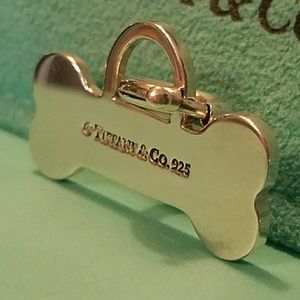 Authentic Tiffany and Company dog bone charm